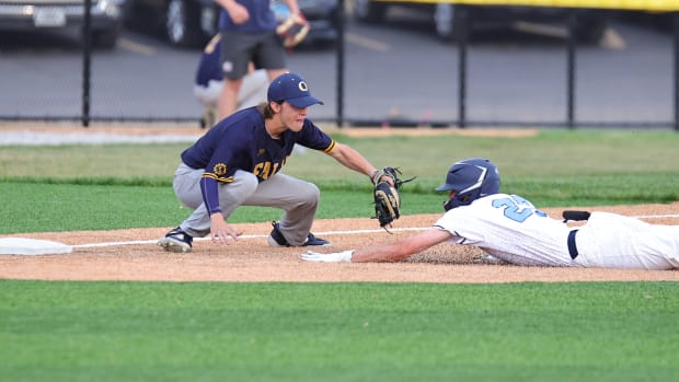 Belleville East at O'Fallon Illinois baseball 4-28-23 Paul Baillargeon 21739